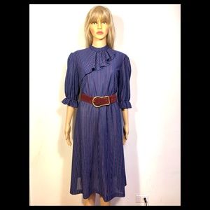 Vintage 70s Lucky barbara secretary dress